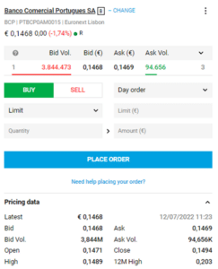 DEGIRO penny stocks